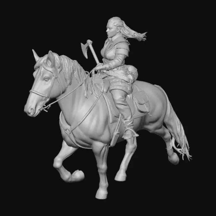 3D model for The Axeman's Ride