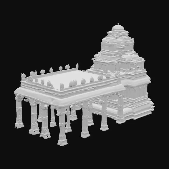3D model for Golden Temple Structure