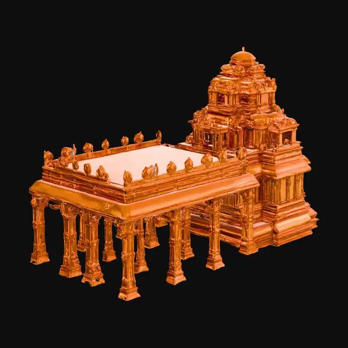 3D model for Golden Temple Structure