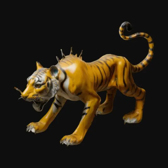 3D model for DALÍ TIGER