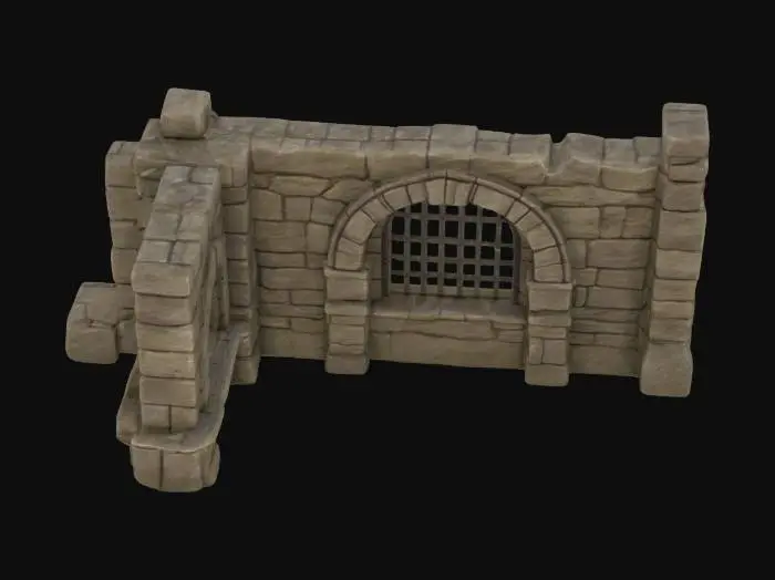 3D model for Stone Archway Ruin