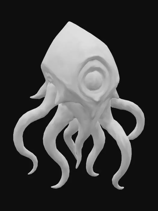 3D model for squid