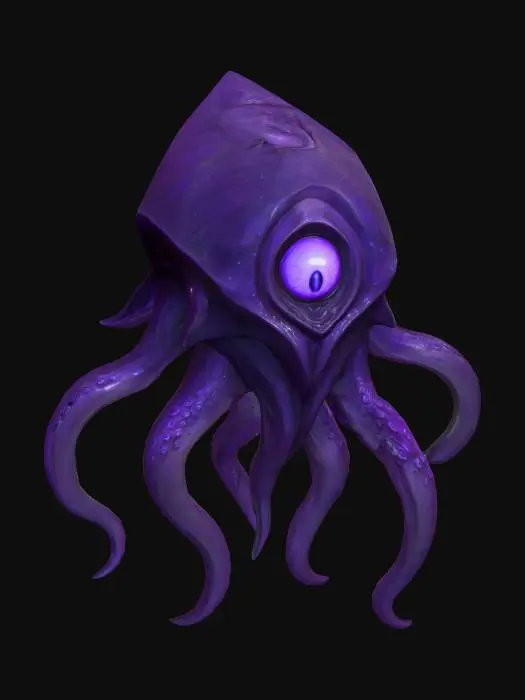 3D model for squid