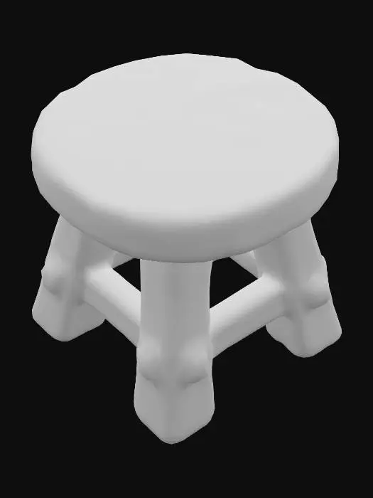 3D model for stool