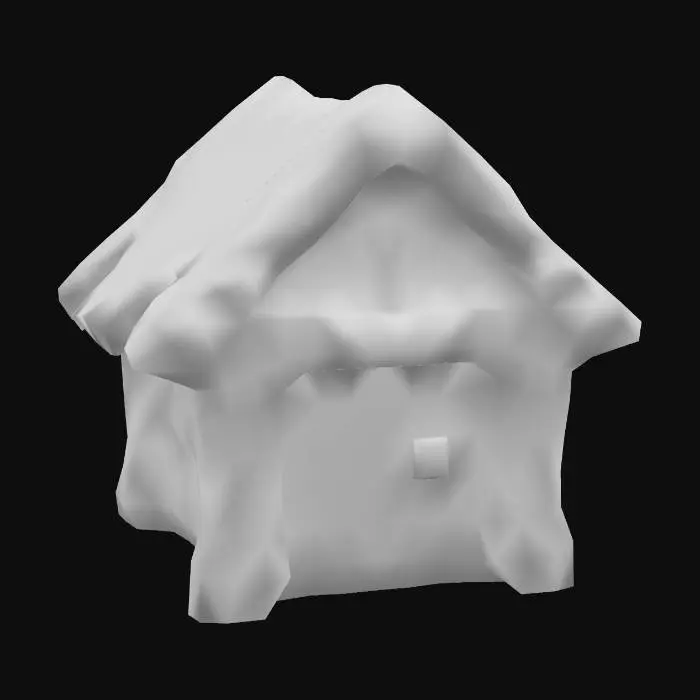 3D model for hut