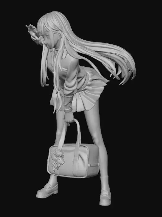 3D model for School Spirit Statue