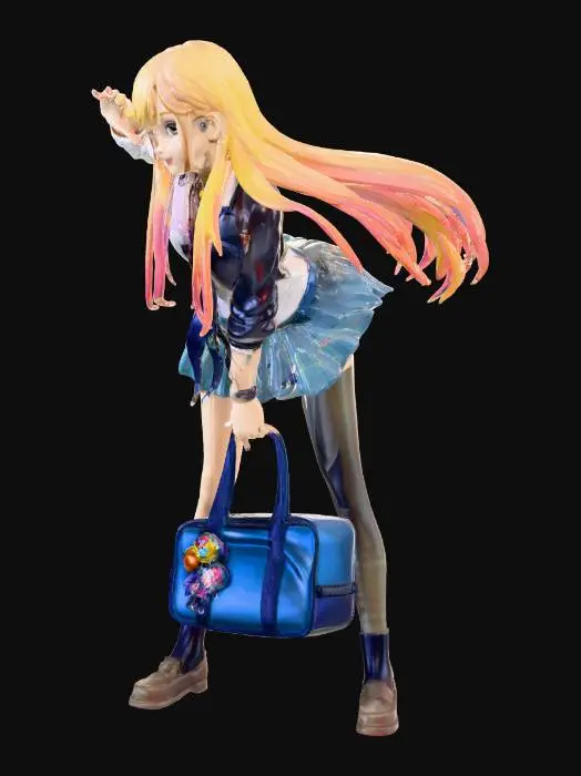 3D model for School Spirit Statue