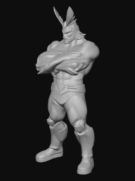 3D model for Heroic Stance