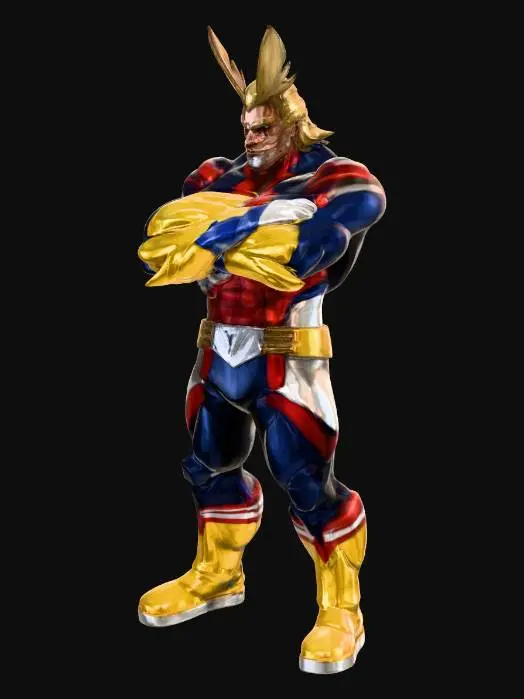 3D model for Heroic Stance