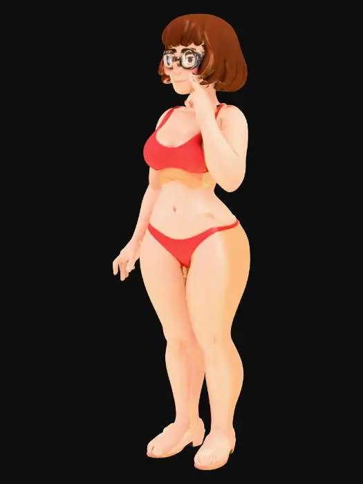 3D model for Statue of Mystery Solver