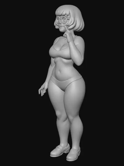 3D model for Statue of Mystery Solver