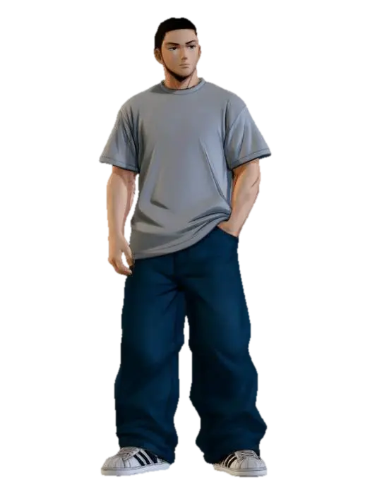 3D-модель Toma como referencia la foto. Convierte a la persona en un personaje estilo anime .… - Tennis, сгенерированная ИИ