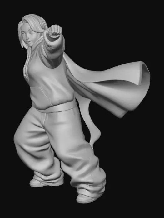3D model for Toma como referencia la foto. Convierte a la persona en un personaje estilo anime. conserva su estatura y cuerpo. no lentes no sombrero. ropa estilo homie. cholo. con pantalones cholos. que cubran los pies. y solo la punta de los tenis salga. Usando ropa  de super heroe. Poses de superheroe.
