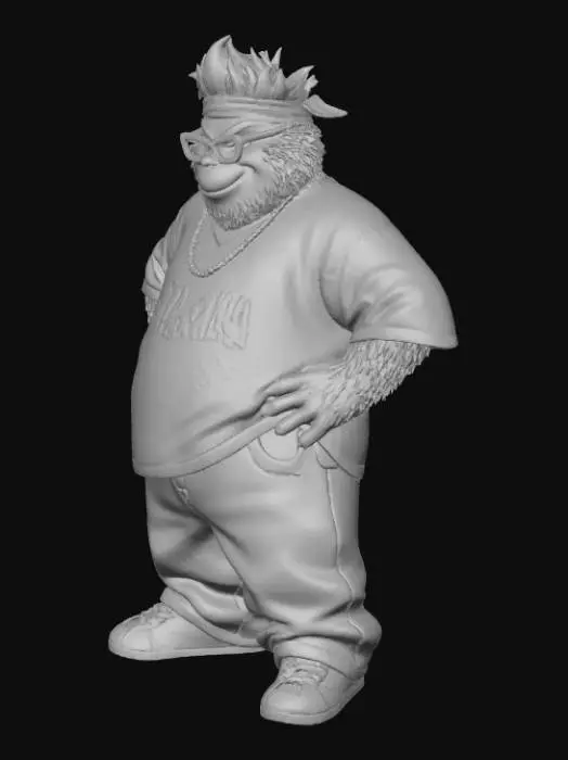 3D model for Toma como refrencia la foto. Conviertelo en un grinch de color verde y con traje navideño. en estilo cholo con sus jersey larga y ancha . jeans baggy que cubrean los apatos. tenis addidas. o algun tipo de converse. Mantener el cuerpo en talla mediana. En un estilo anime. Con sus mano en la cadra. con poses geniales estilo grinch