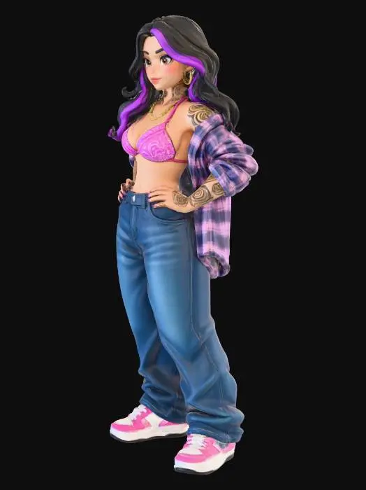 3D model for Confident Style