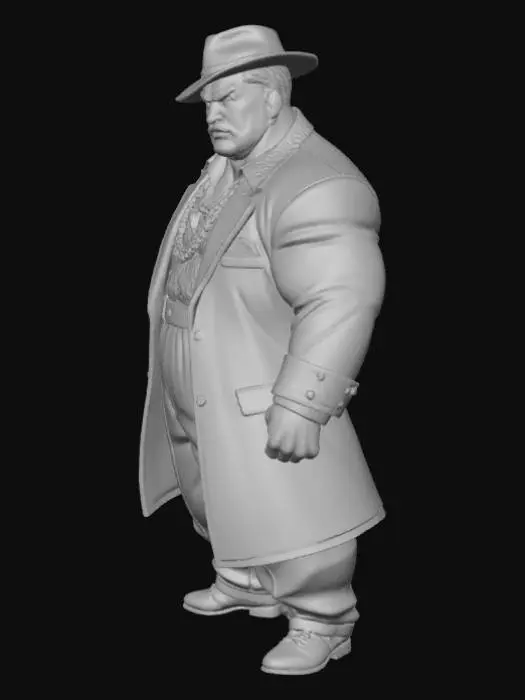3D model for The Purple Gentleman