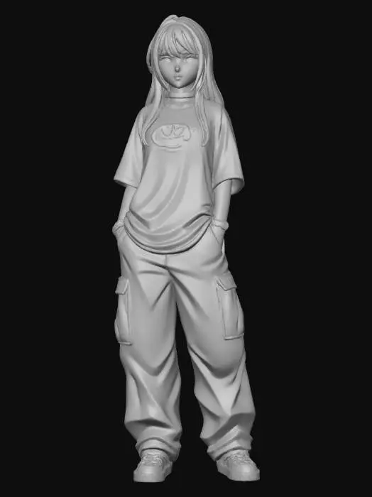 3D model for Fashionable Rebel