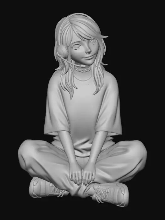 3D model for Gamer Vibes