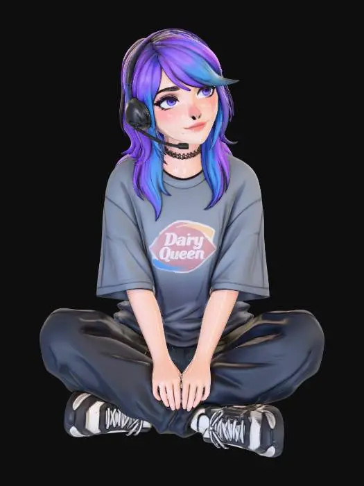 3D model for Gamer Vibes