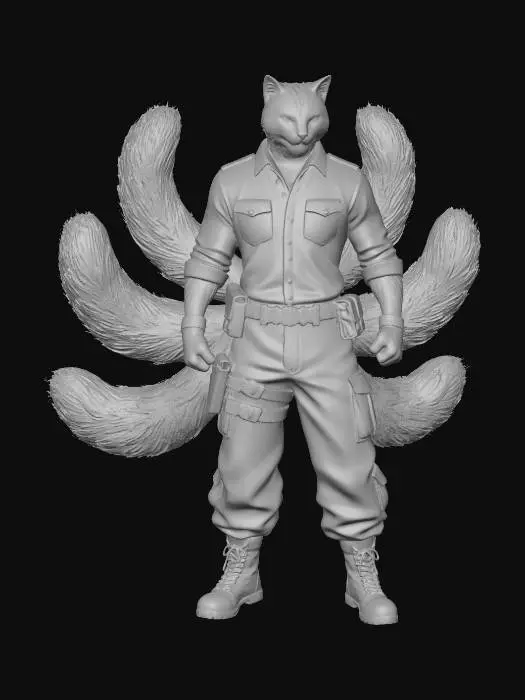 3D model for 9tails