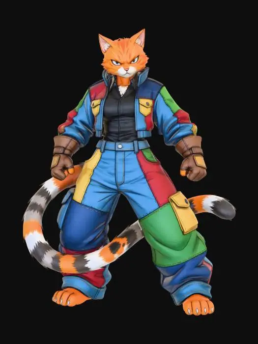 3D model for Calico Defender