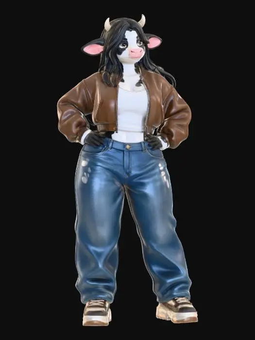 3D model for moooow