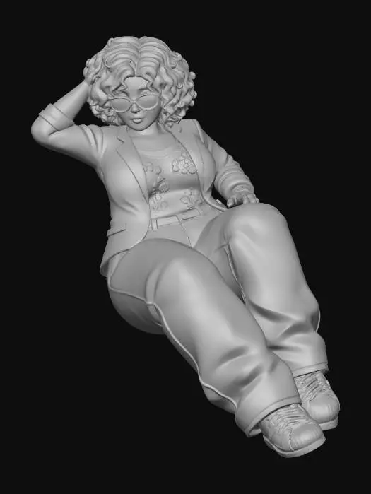 3D model for Chill Vibes