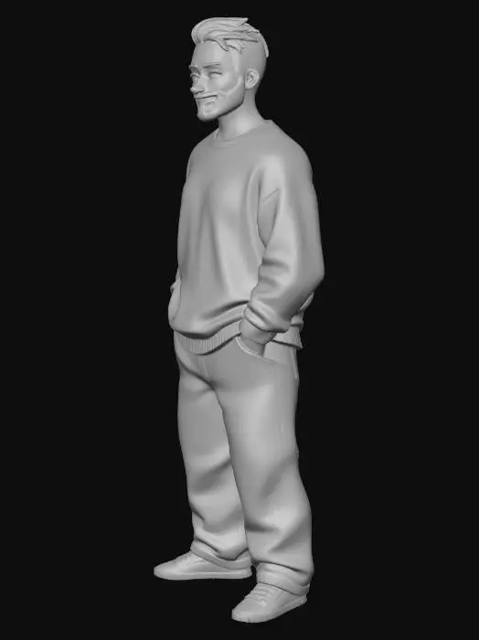 3D model for Casual Stroll
