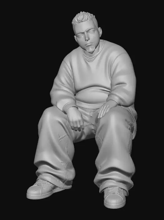 3D model for Contemplative Style