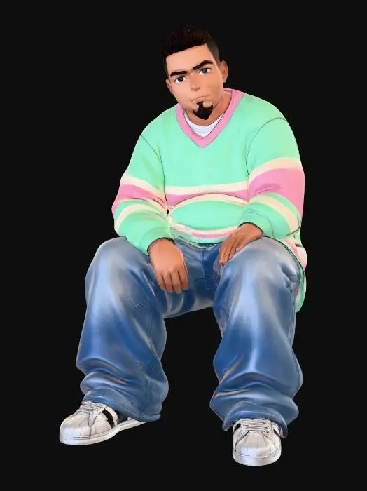 3D model for Contemplative Style