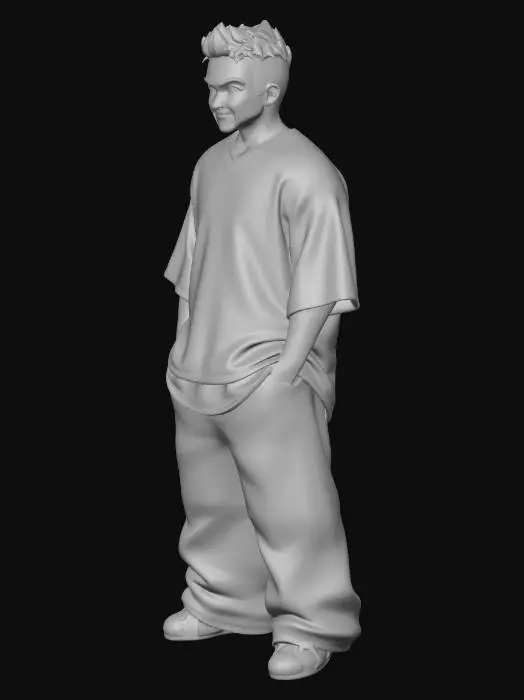 3D model for Casual Vibes