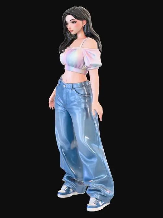 3D model for Pastel Vibes