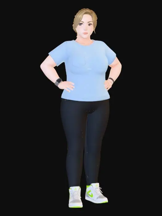 3D model for Confident Stance
