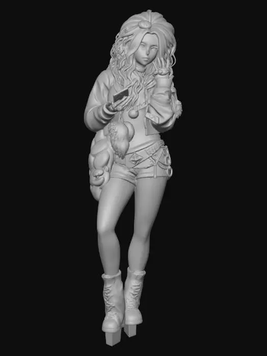 3D model for Fashion Diva