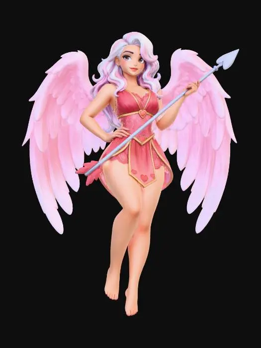 3D model for Heartwing Angel