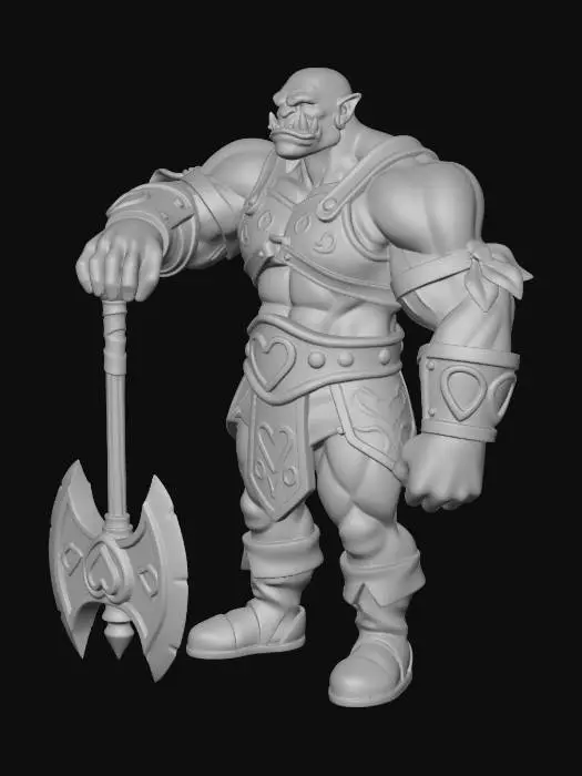 3D model for Heartbound Warlord