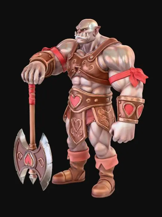 3D model for Heartbound Warlord