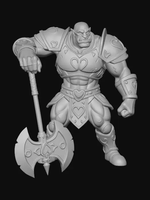 3D model for Heartbound Juggernaut