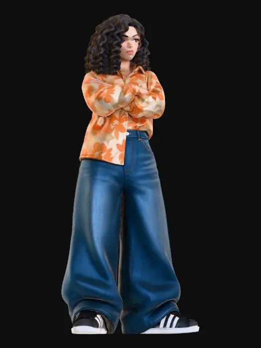 3D model for Floral Confidence