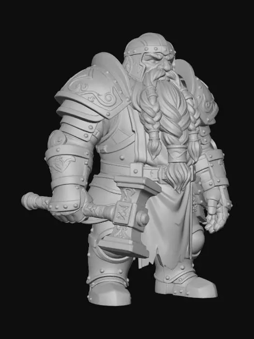 3D model for Ironbeard Stormhammer