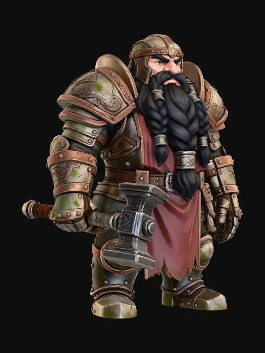 3D model for Ironbeard Stormhammer
