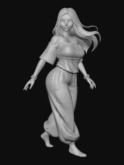 3D model for Boho Sunset Stroll