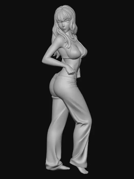 3D model for Crimson Elegance in White