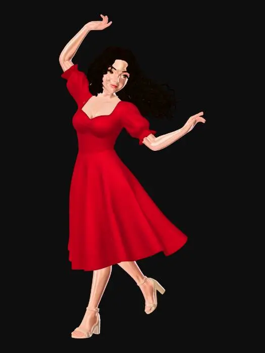 3D model for Crimson Waltz