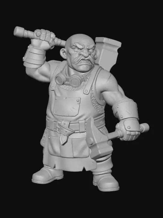 3D model for Molten Hammer