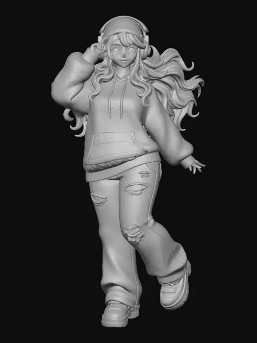 3D model for Vibrant Street Melody