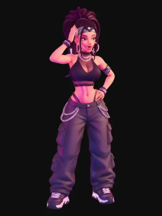 3D model for Neon Rebel