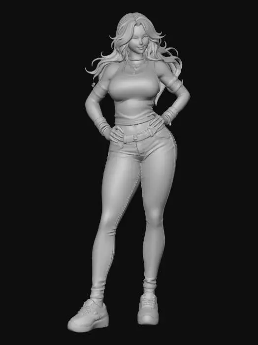 3D model for Queen of the Court