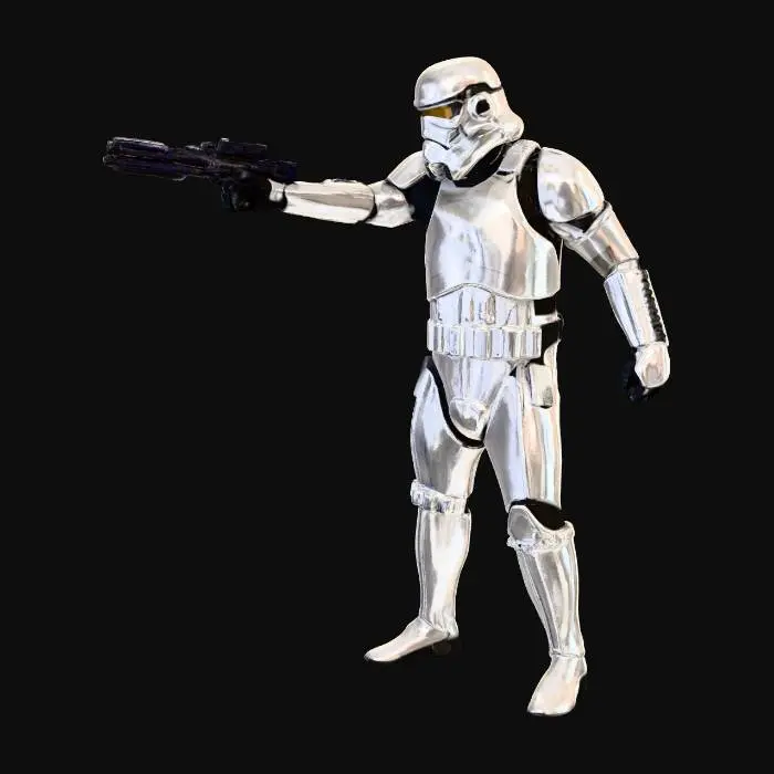 3D model for Stormtrooper Stance