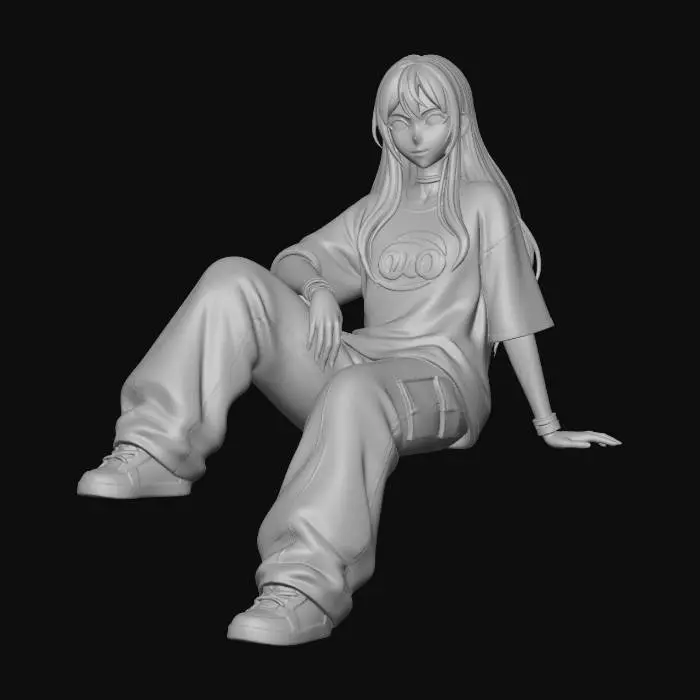 3D model for Relaxed Urban Style